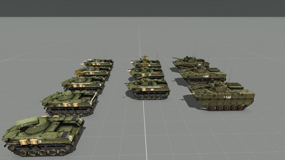 BMD-1's, BMD-2's, BMD-4's