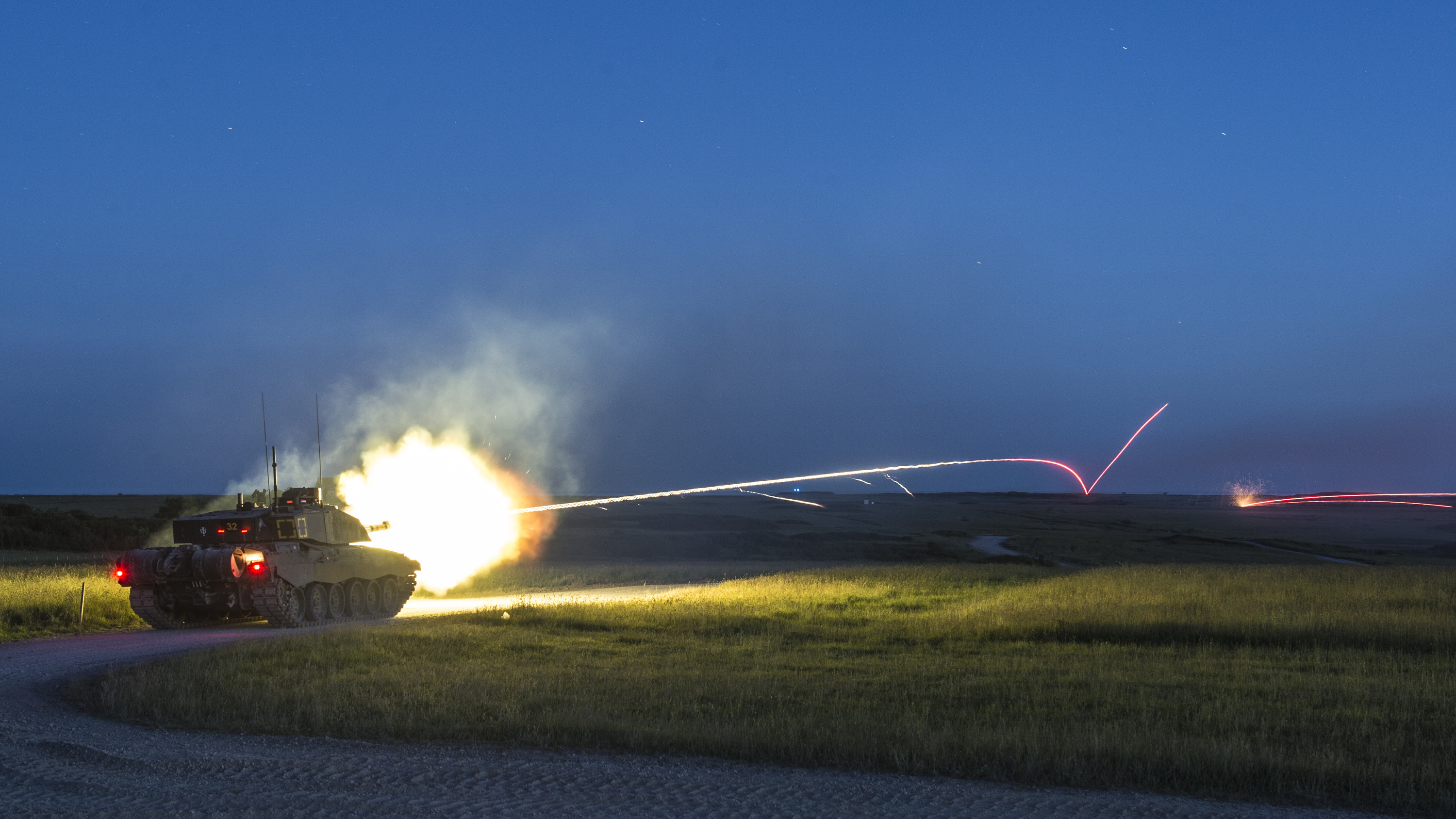 Armor gunner training